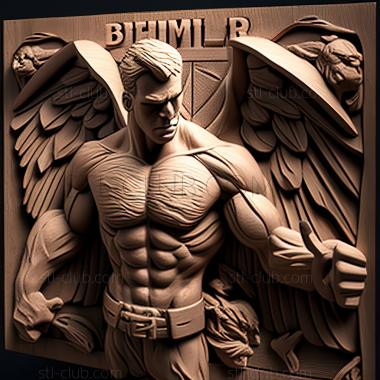 3D модель St истребитель в игре (STL)